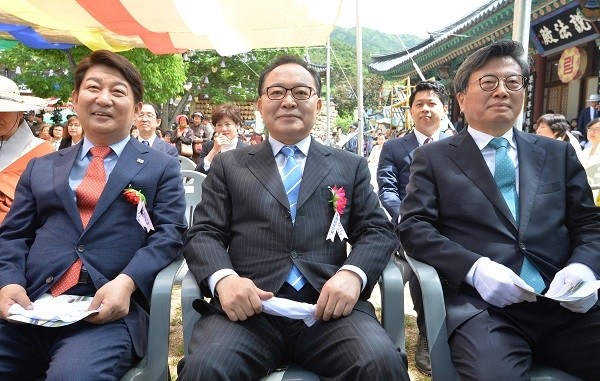 왼쪽부터 자유한국당 권영진, 더불어민주당 임대윤, 바른미래당 김형기 후보. (사진=newsis)