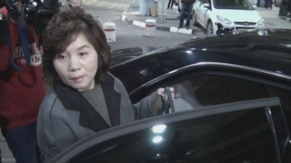 최선희 북한 외무성 북미국장.(사진은 NHK 캡처)