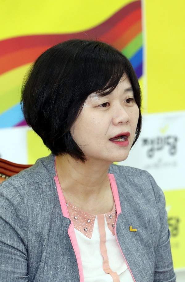 이정미 정의당 의원.(사진=newsis)