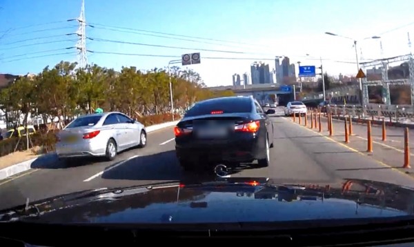 지난해 부산 해운대경찰서는 무리하게 끼어들기를 하다가 뒷 차량이 양보하지 않는다는 이유로 추격해 보복운전을 한 A(39)씨를 특수협박 혐의로 불구속 입건했다.(사진=newsis)